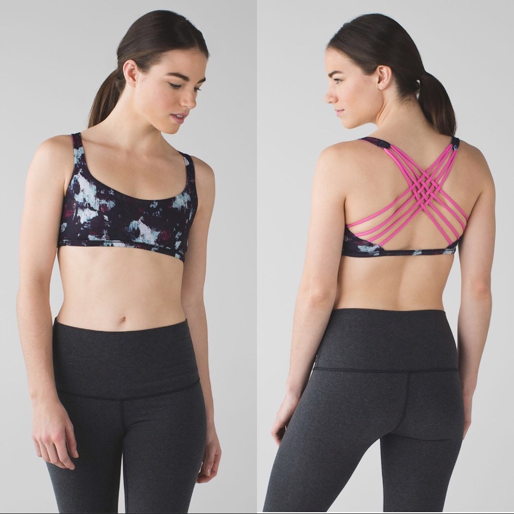 Lululemon Free To Be Bra Blossom Pink 12